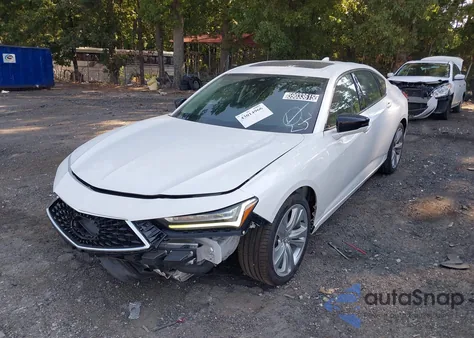 2021 Acura Tlx Technology Package from USA, damaged, VIN 19UUB5F45MA011340